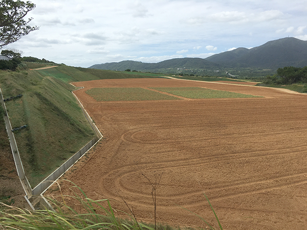 大座地区 農地造成工事 大座地区 農地造成工事